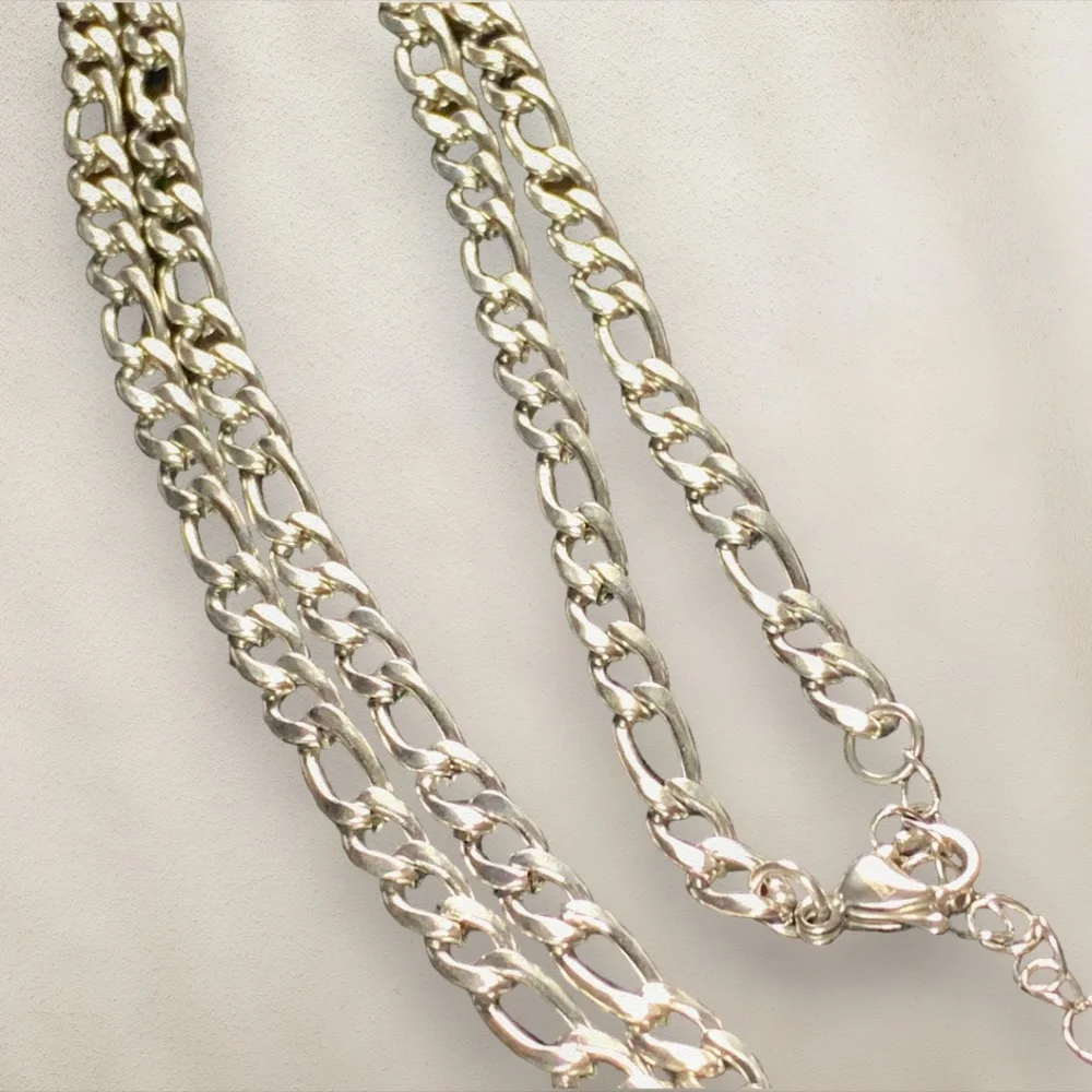 Figaro Stainless Steel Chain